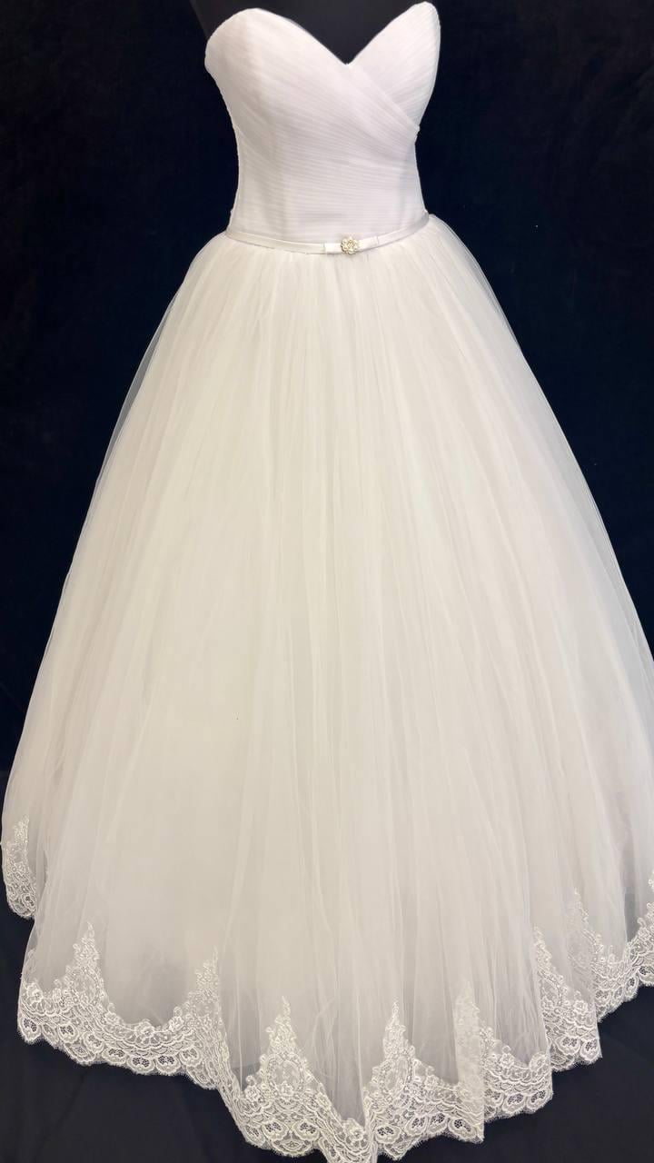 Платье свадебное Классик М Белый (00035) Платье свадебное Классик М Белый (00035)