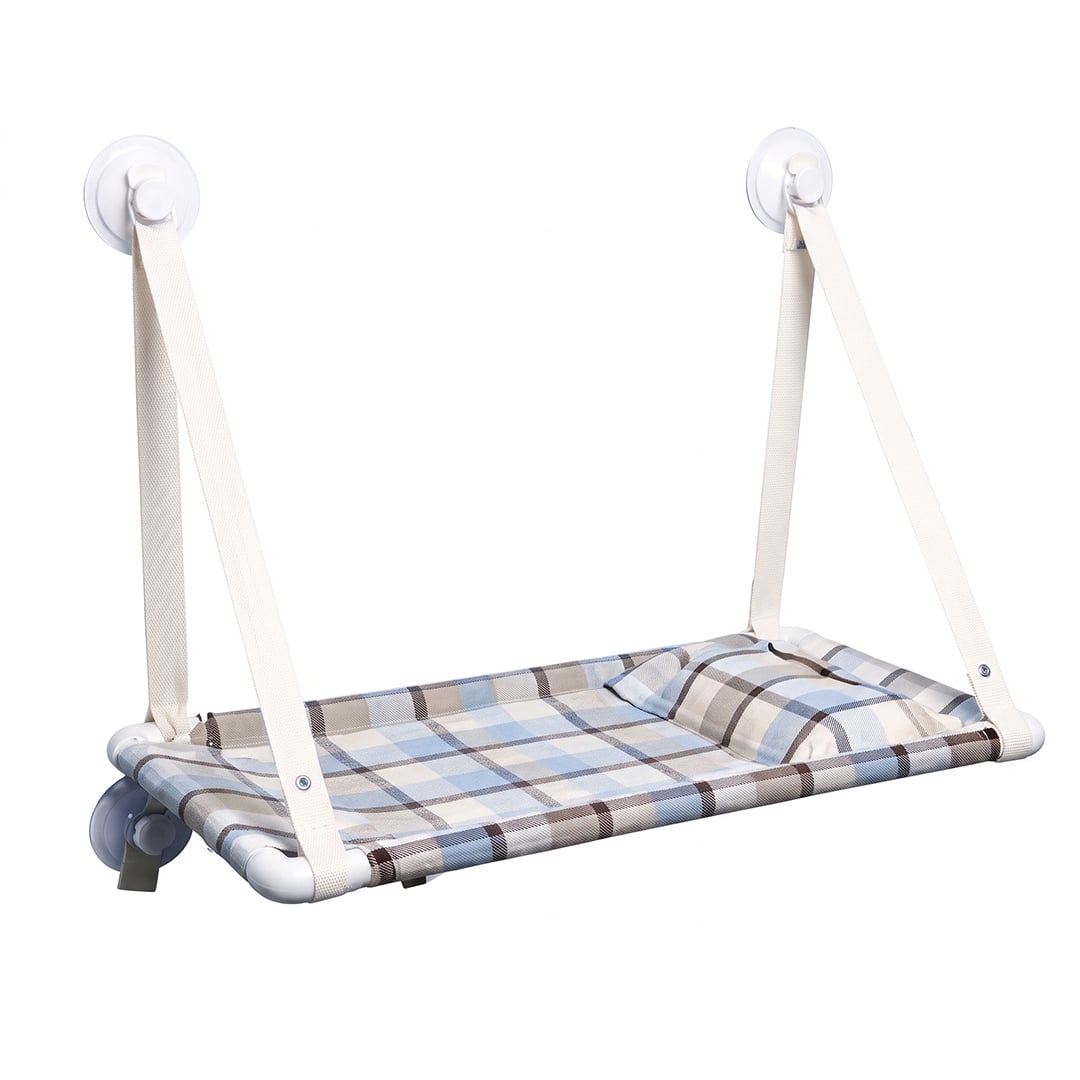 Лежак для кошек оконный Lesko A07009 на присосках 70х31 см Blue/Brown (38786821) Лежак для кошек оконный Lesko A07009 на присосках 70х31 см Blue/Brown (38786821)