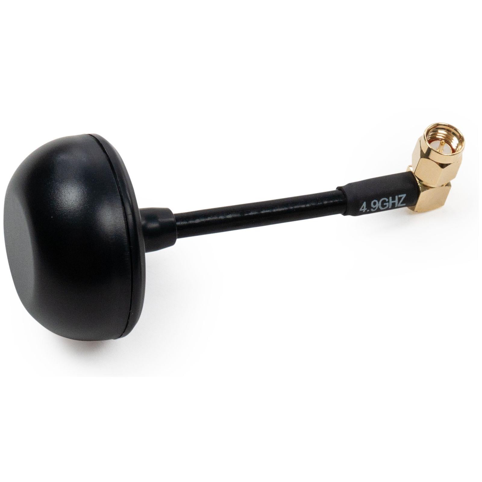 Антенна Skyzone Mushroom 4,9G RHCP 8Dbi SMA-Male угловой для FPV дронов 110 мм Черный (00-00025853)