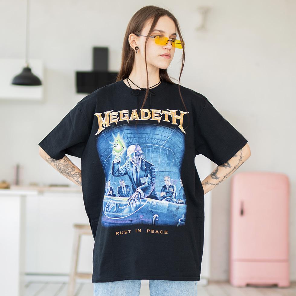 Футболка унисекс Megadeth Rust In Peace S Черный (00000001697) Футболка унисекс Megadeth Rust In Peace S Черный (00000001697)