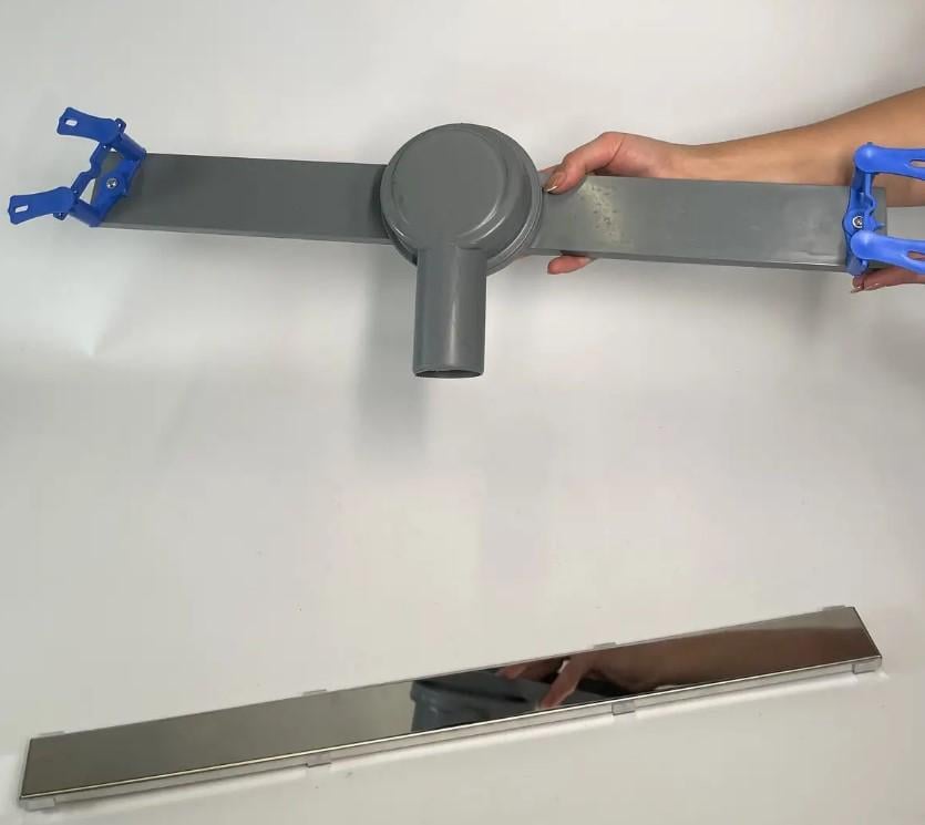 Трап зливний для душу MAXIFLOW Pera Line з решіткою/під плитку 60 см (3154.0Y050K.060.1) - фото 2