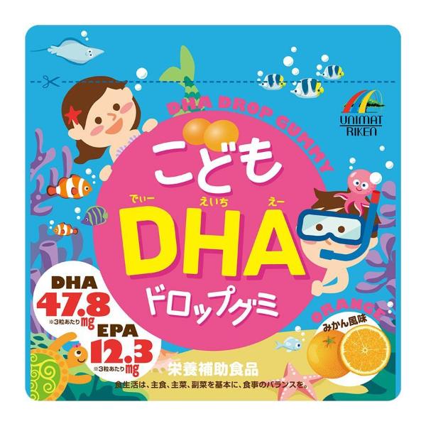 Омега для дітей Unimat Riken DHA 90 Gummies Orange (000024417)
