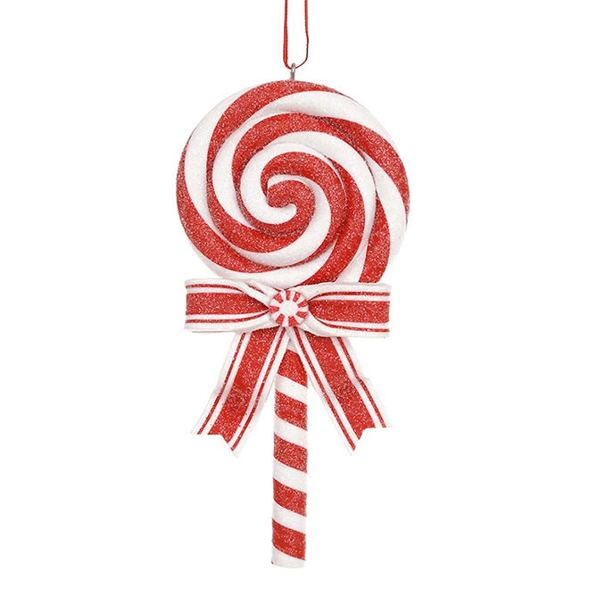 Новорічна підвіска Льодяник 13 см (13574)