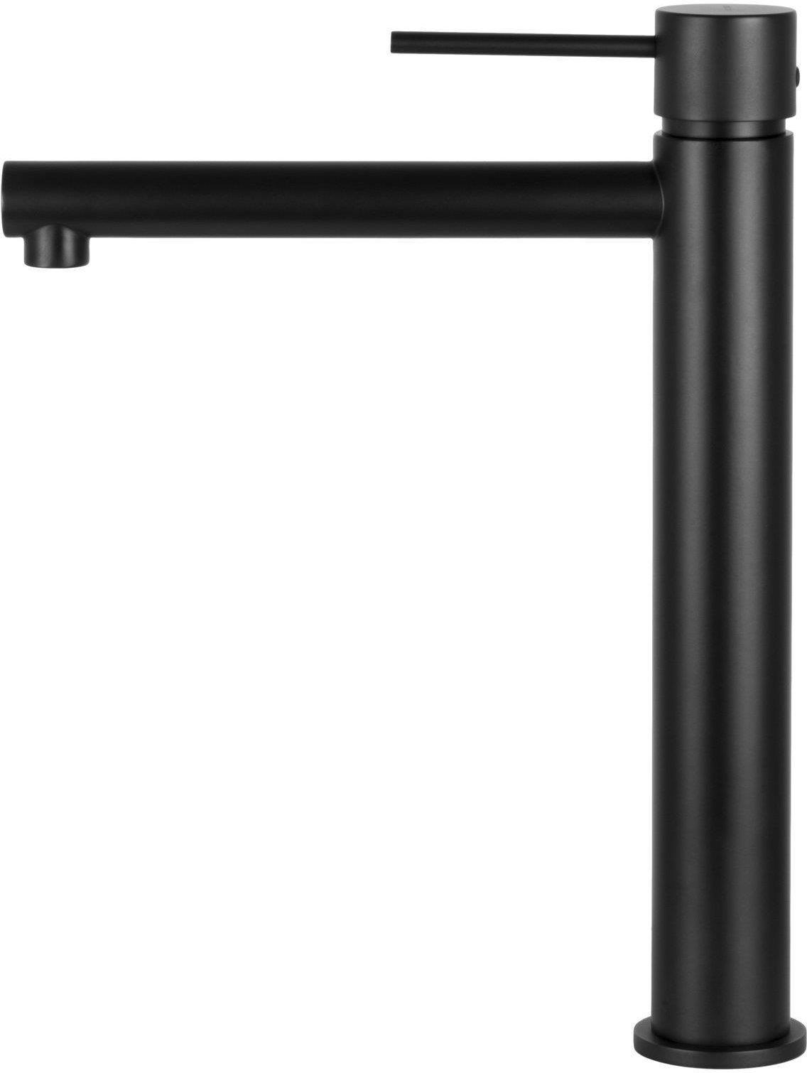 Змішувач для умивальника Corsan Lugo Black (CMB7512BL)