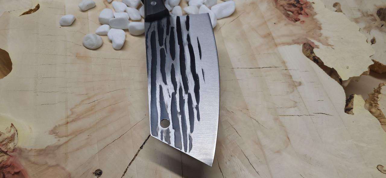 Ніж для різання м'яса кований ручної роботи з нержавіючої сталі (2288340296) - фото 8 Ніж для різання м'яса кований ручної роботи з нержавіючої сталі (2288340296) - фото 8