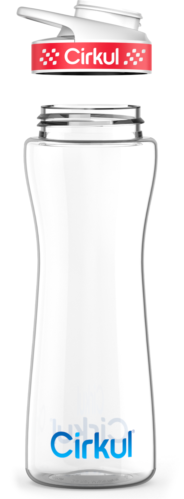 Бутылка для воды Cirkul с пластиковой крышкой 650 мл Красный (id_40594) - фото 1