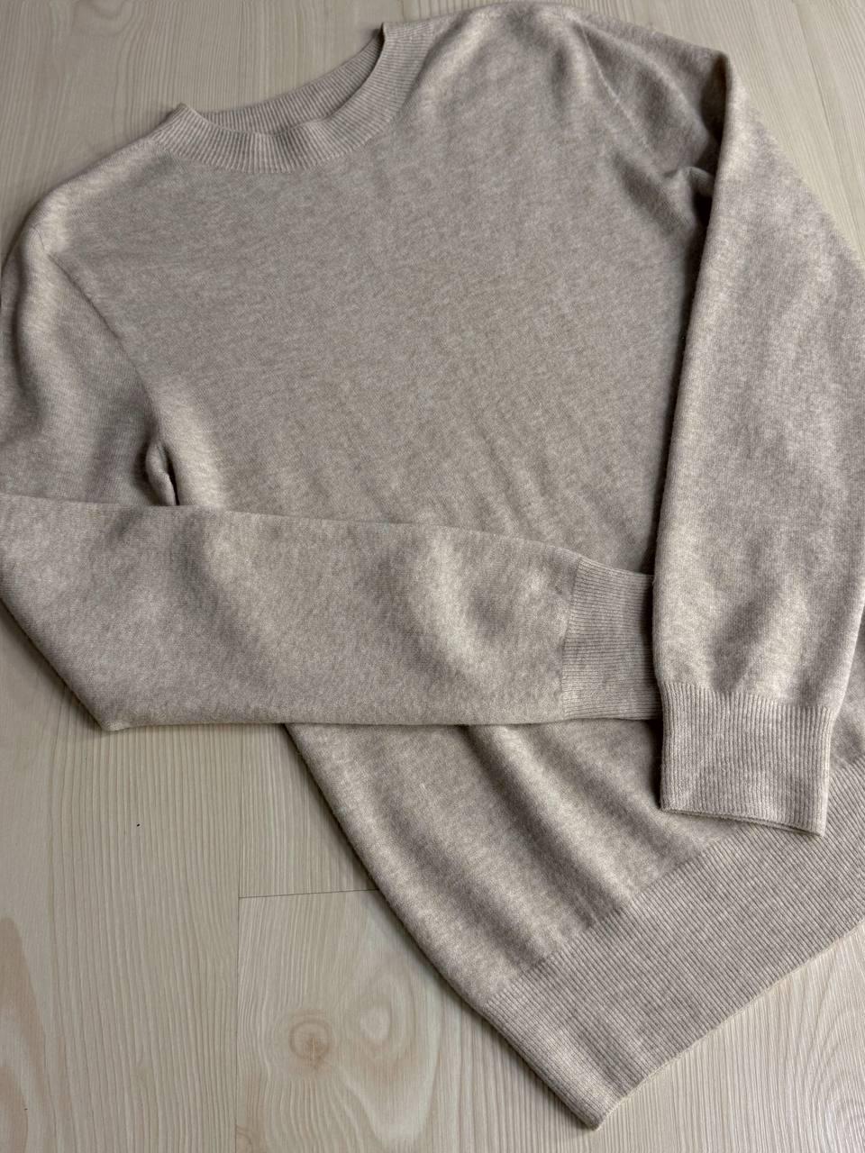 Свитер женский A-N 2403 водолазка гольф базовый с круглым горлом OS Бежевый (5715) - фото 9 Свитер женский A-N 2403 водолазка гольф базовый с круглым горлом OS Бежевый (5715) - фото 9