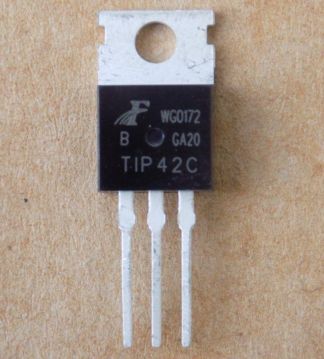 Транзистор TIP42C p-n-p/100V/6A/65W/TO220 (24570) - фото 1 Транзистор TIP42C p-n-p/100V/6A/65W/TO220 (24570) - фото 1