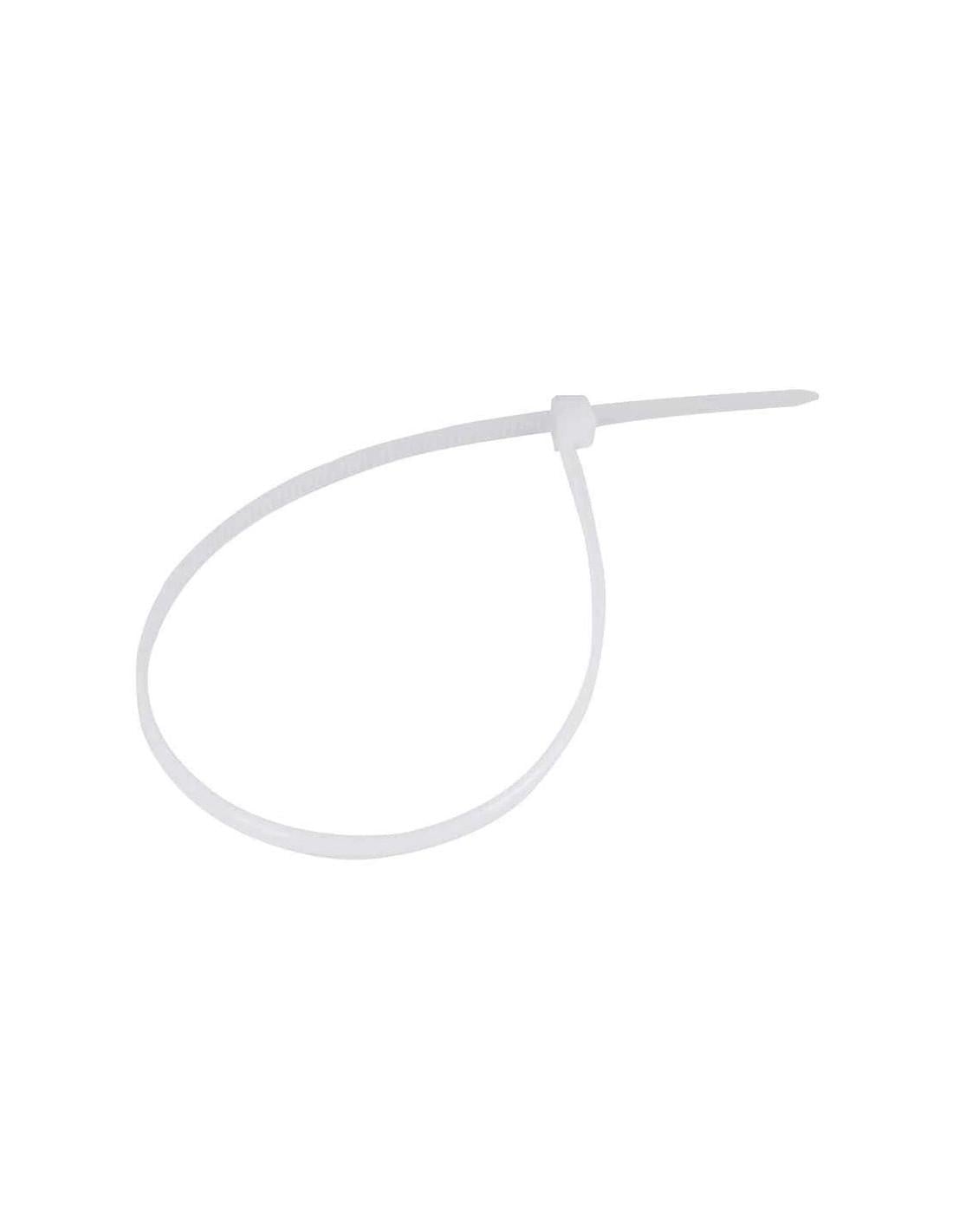 Кабельна стяжка Elcor 4,0х200 мм 100 шт. Білий (17832335)