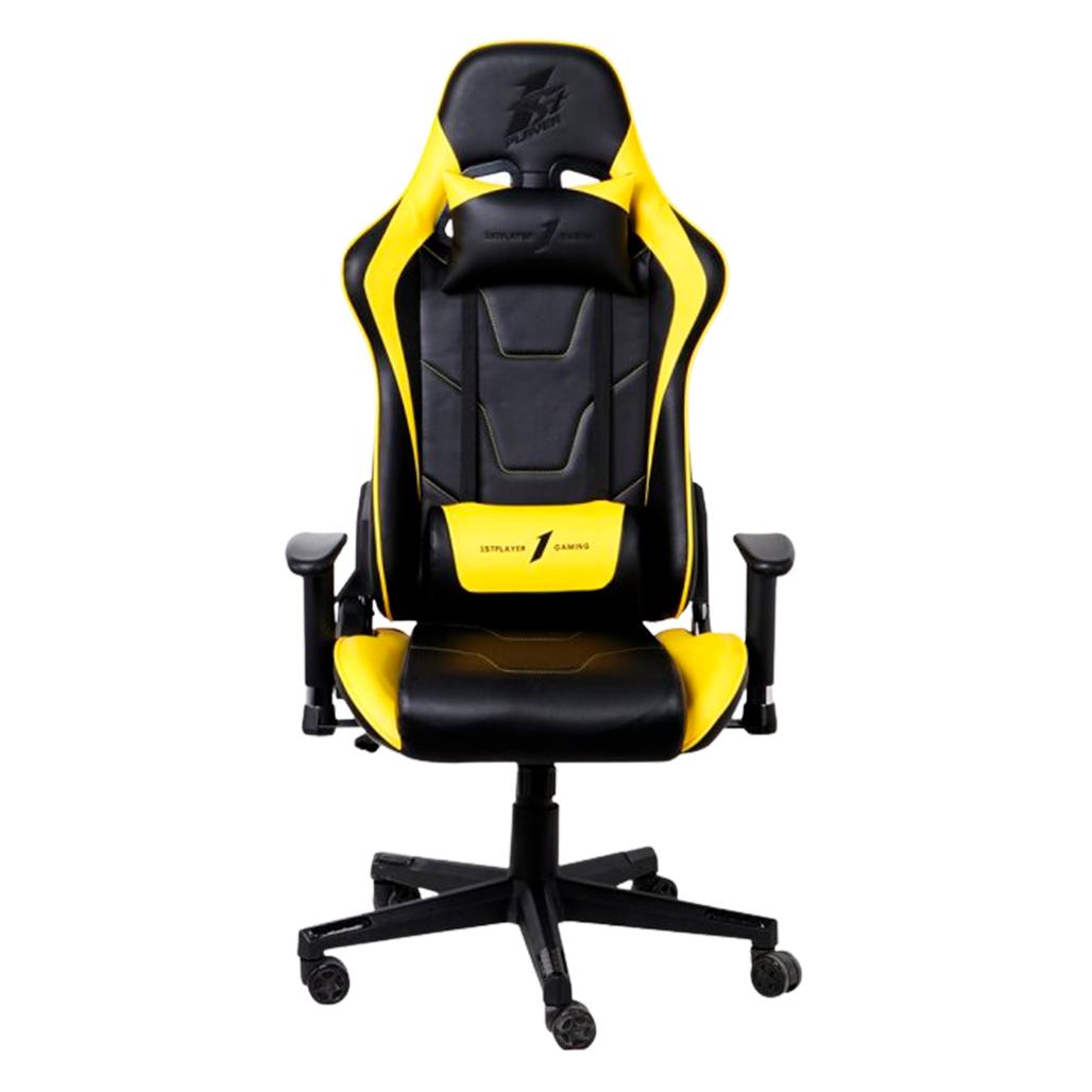 Геймерське крісло 1stPlayer FK2 Black/Yellow