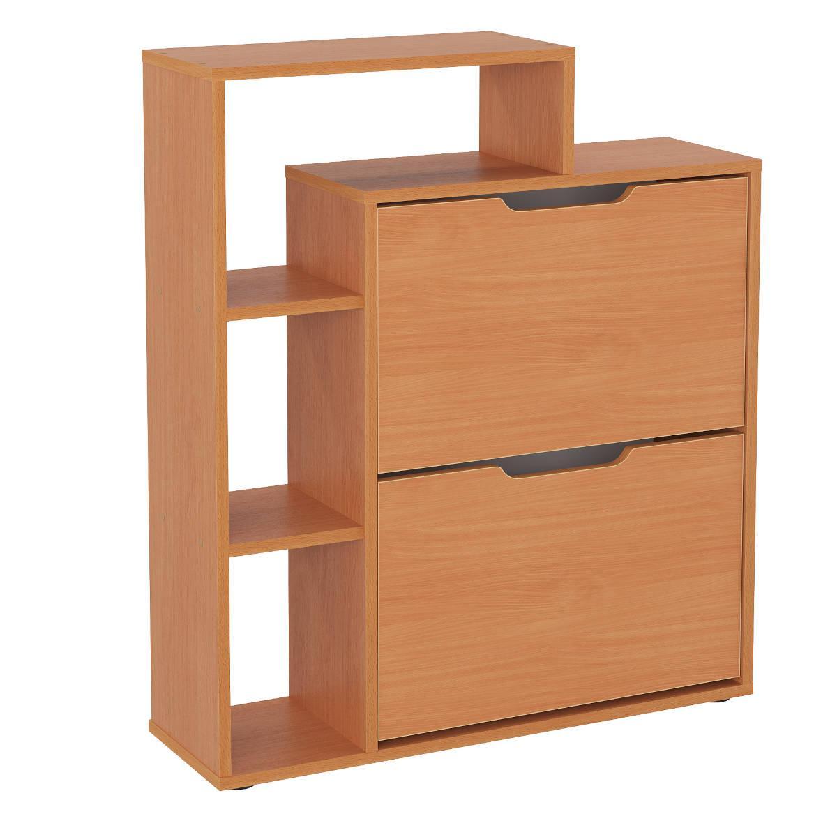 Тумба под обувь Компанит SC-21 79,1х24х91,5 см Бук (28427338)