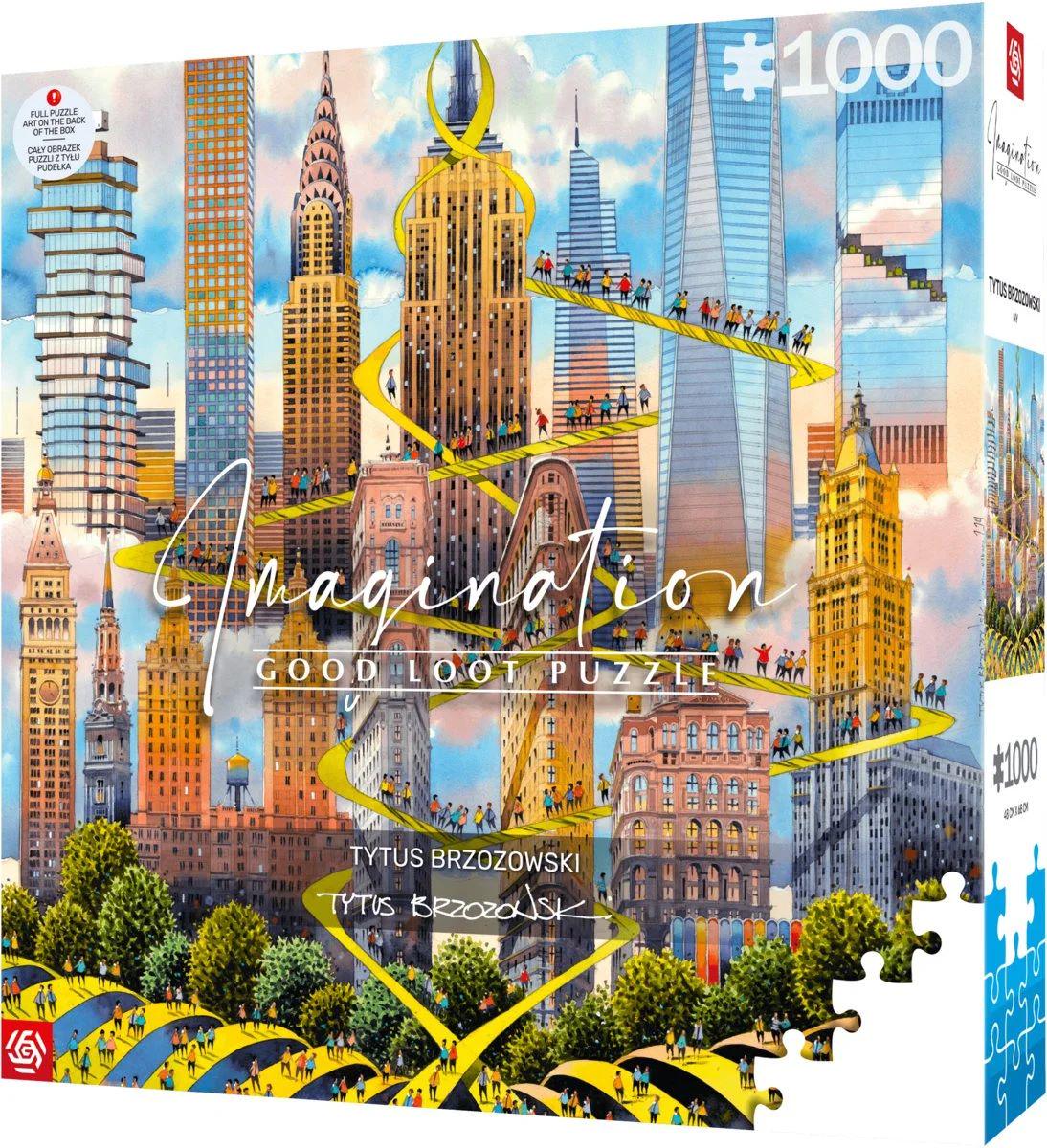 Пазл GoodLoot Imagination Tytus Brzozowski New York 1000 шт. (5908305247999)