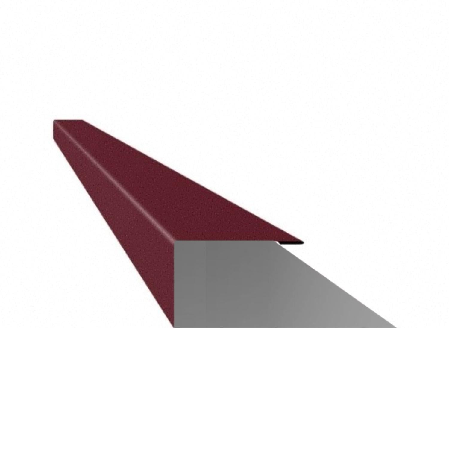 J-планка Partner 10х2000 с матовым покрытием Ral 3005 мат Красное вино (378339897)