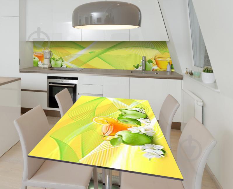 Наклейка 3Д виниловая на стол Zatarga «Яблочный чай» 650х1200 мм (Z184141/1st) Наклейка 3Д виниловая на стол Zatarga «Яблочный чай» 650х1200 мм (Z184141/1st)