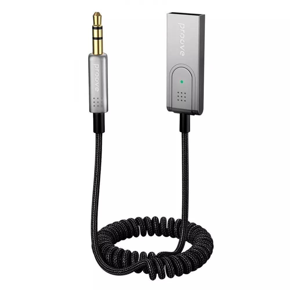 Автомобільний аудіо Bluetooth адаптер Proove Helix Black