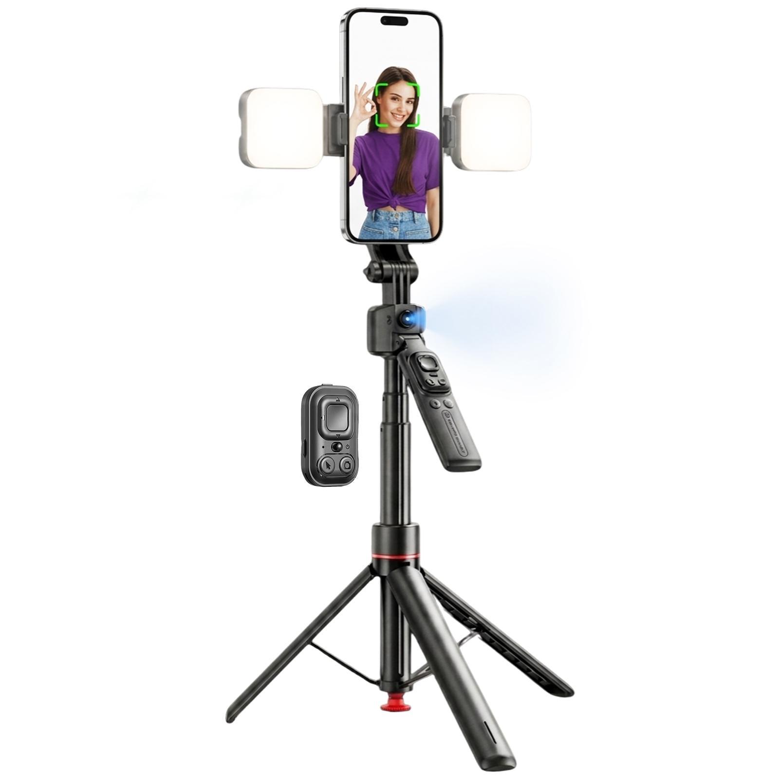 Штатив для телефона AIR 360 с датчиком движения/пультом и светом (AI-tripod)