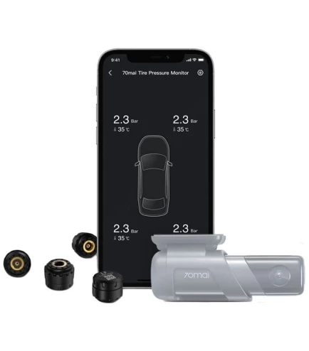 Система контроля давления в шинах 70mai External TPMS Sensor Midrive T04 (совместимый с Dash Cam M500)