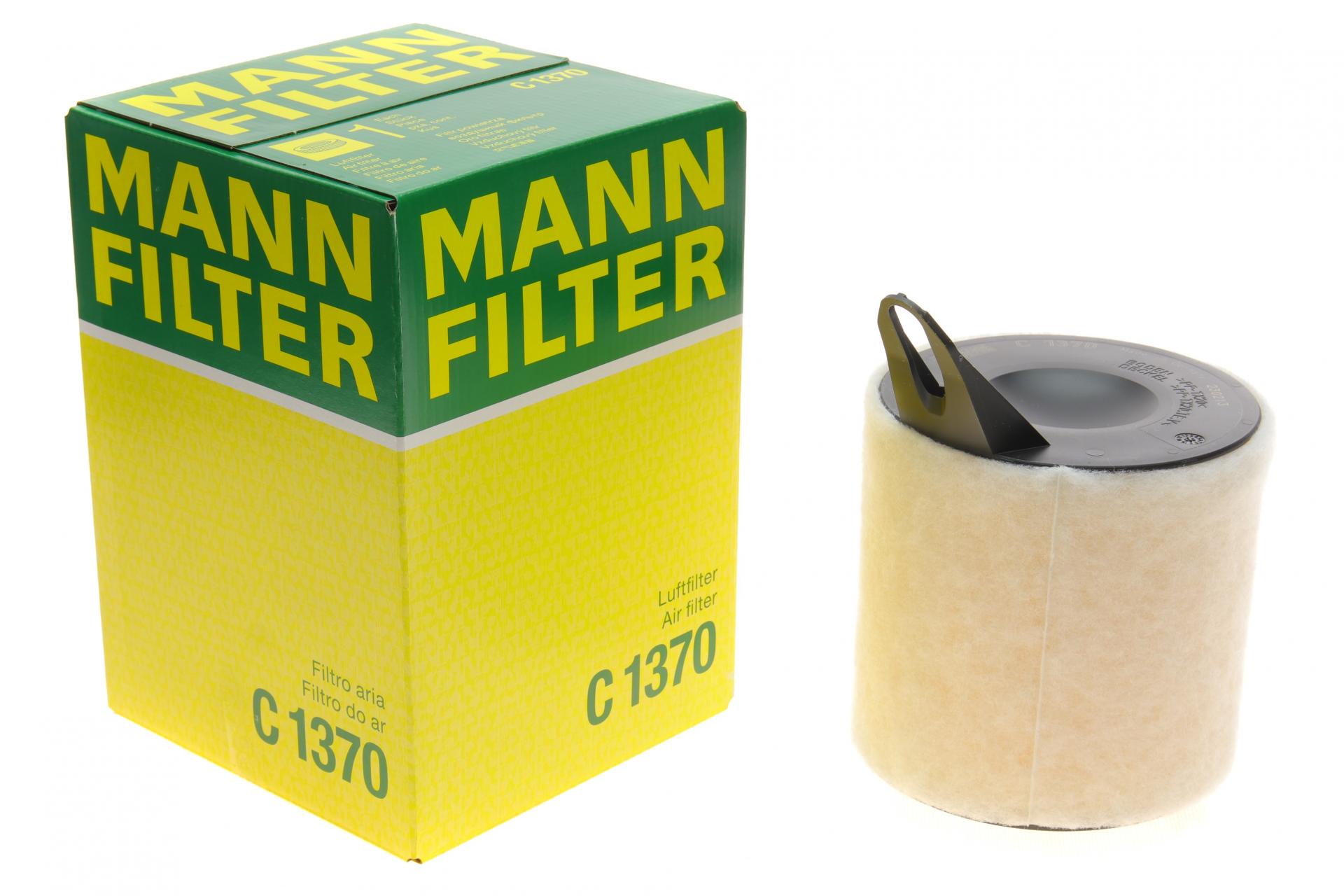 Фильтр воздушный Mann-Filter для BMW 1 E81/E87/3 E90-E93 1,6i N43/N45 07-13 (C 1370)