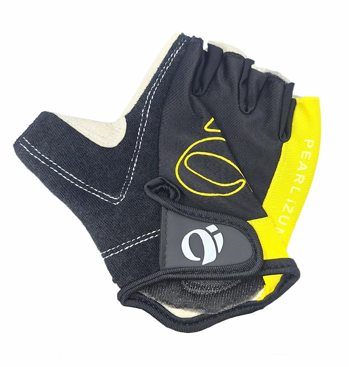 Велоперчатки Pearl Izumi LF-L003 с короткими пальцами ХХL Black/Yellow (G0001880)