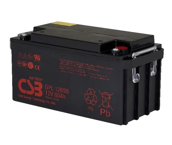 Батарея акумуляторна СSB 65 Аг 12 В 350x166x174 мм (GPL12650) - фото 1