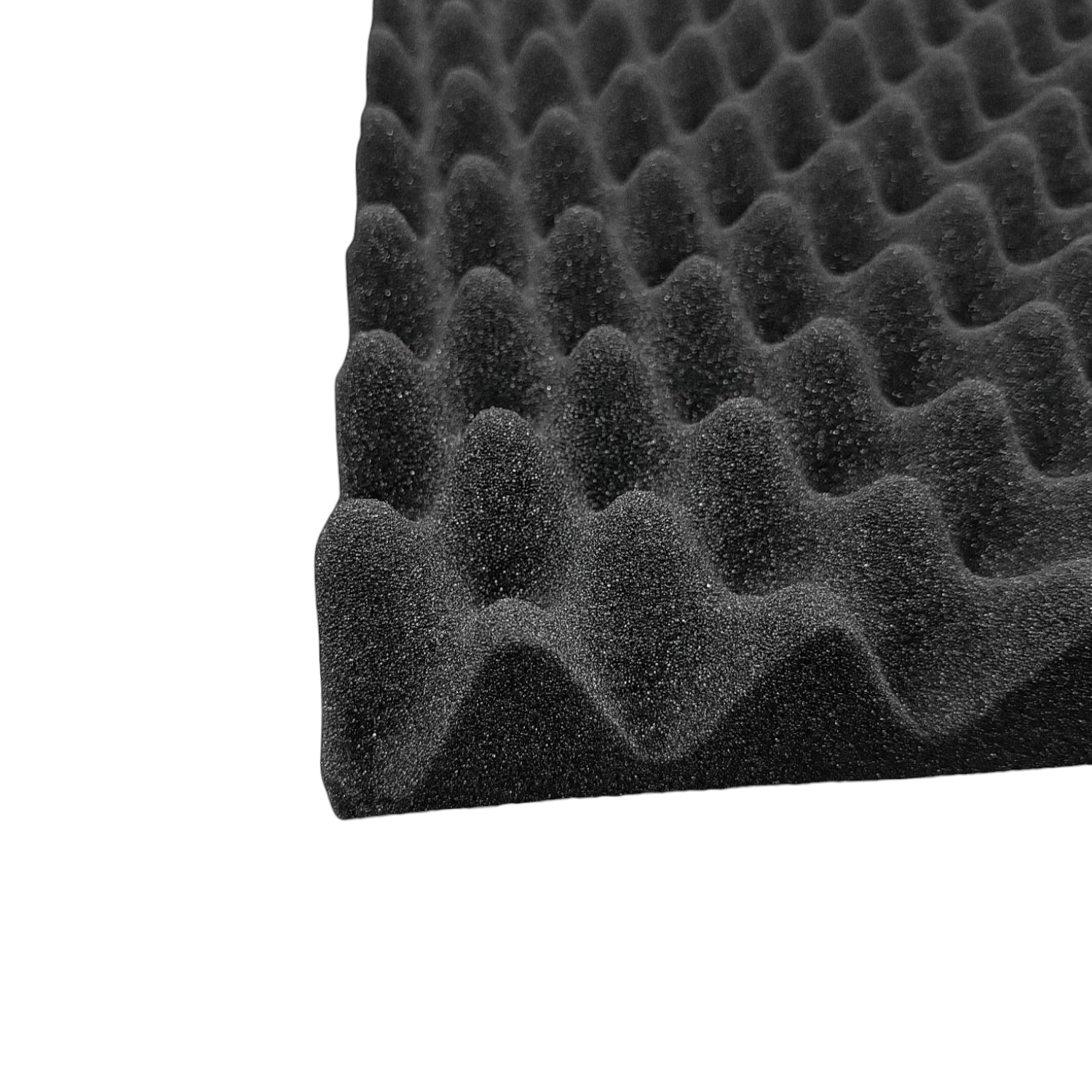 Поролон волна лист 50 мм 5 см/1х2 м Черный
