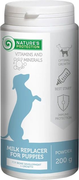 Заменитель молока для щенков Nature’s Protection Puppy-Milk 200 г (CAN63302)