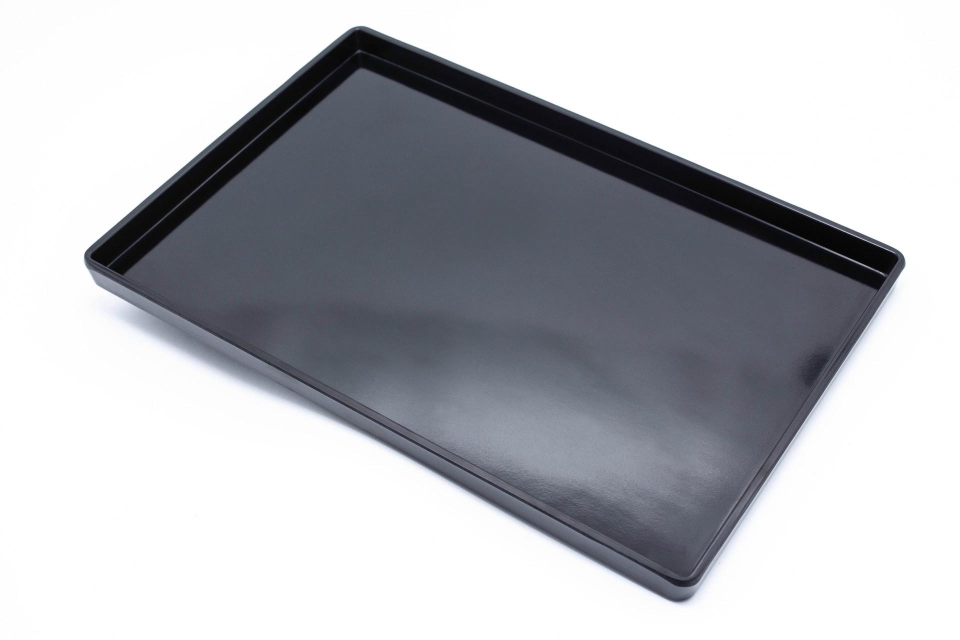 Поднос для подачи One Chef прямоугольный меламин 33,8х22,4х2 см Черный - фото 5 Поднос для подачи One Chef прямоугольный меламин 33,8х22,4х2 см Черный - фото 5
