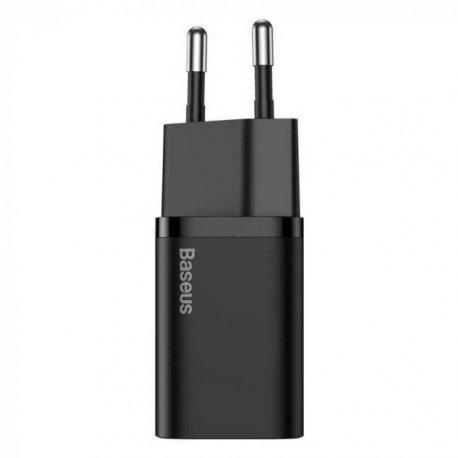 Зарядний пристрій BASEUS Super Si Quick Charger 1C 25W EU Black (CCSP020101) - фото 3