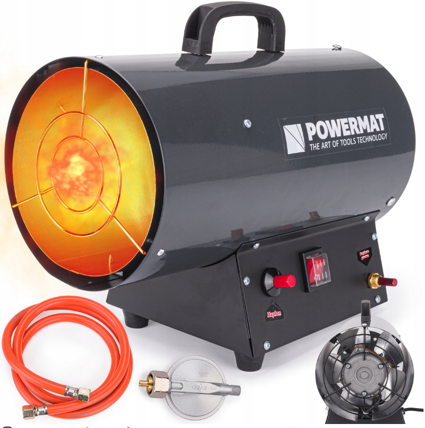 Пушка тепловая газовая Powermat PM1029 15 кВт