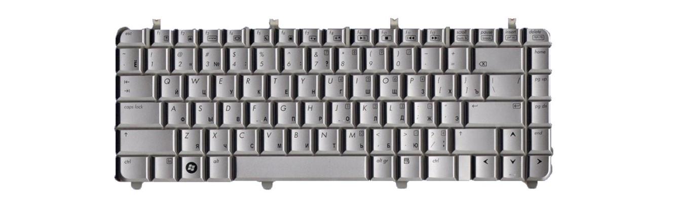 Клавиатура для ноутбука HP Pavilion dv5t-1200 матовая (488590-251)