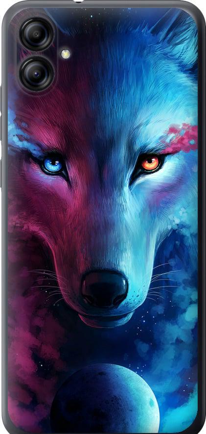 Чехол на Samsung Galaxy A04e A042F Арт-волк (3999u-2908-42517)