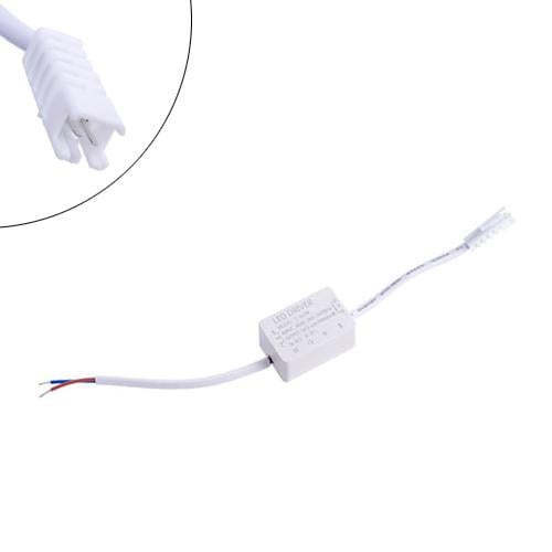 Блок живлення LED драйвер постійного струму AC220 В DC3-12В 1-3 Вт 0,3А White (799125) - фото 2