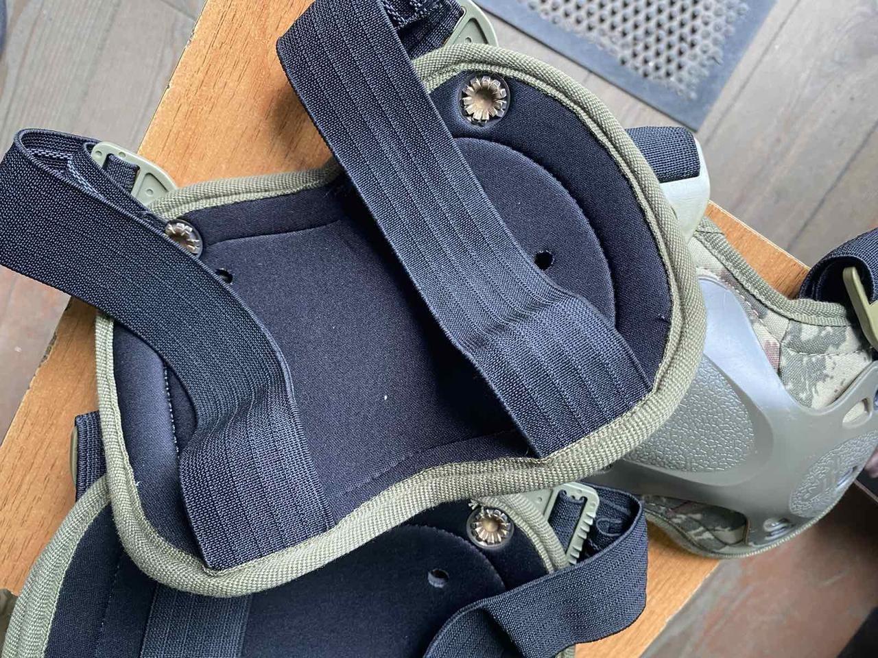 Комплект защиты наколенники и налокотники ERSAV Oxford 800D Камуфляж - фото 10