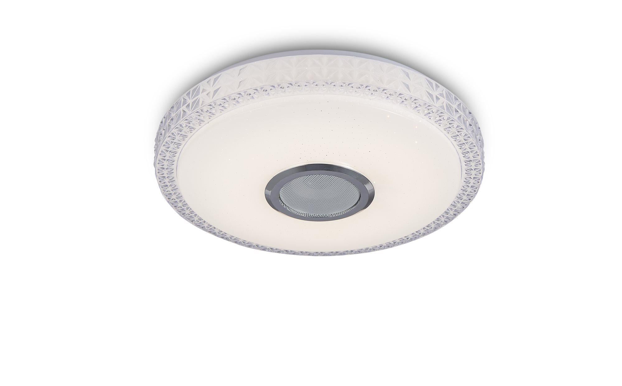 Светильник светодиодный музыкальный Valeso LY371-400 WH для гостиной и спальни 48W+5W RGB Белый