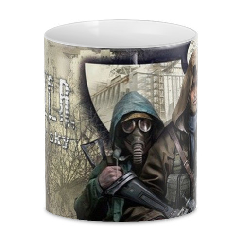 Чашка GeekLand S.t.a.l.k.e.r. Чистое небо 330 мл - фото 1 Чашка GeekLand S.t.a.l.k.e.r. Чистое небо 330 мл - фото 1