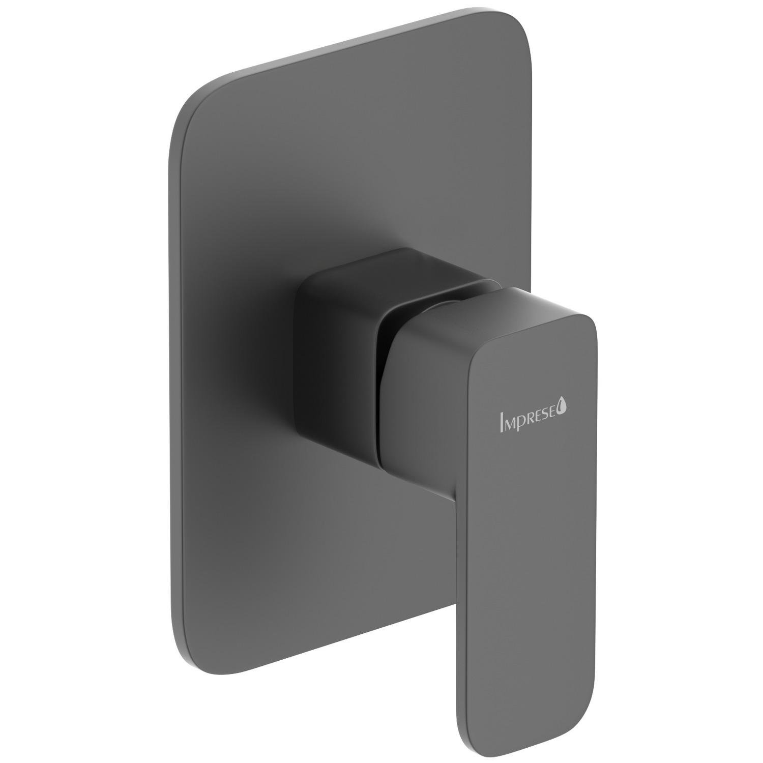 Смеситель скрытого монтажа Imprese Bilovec f04600910SA Черный (253633)