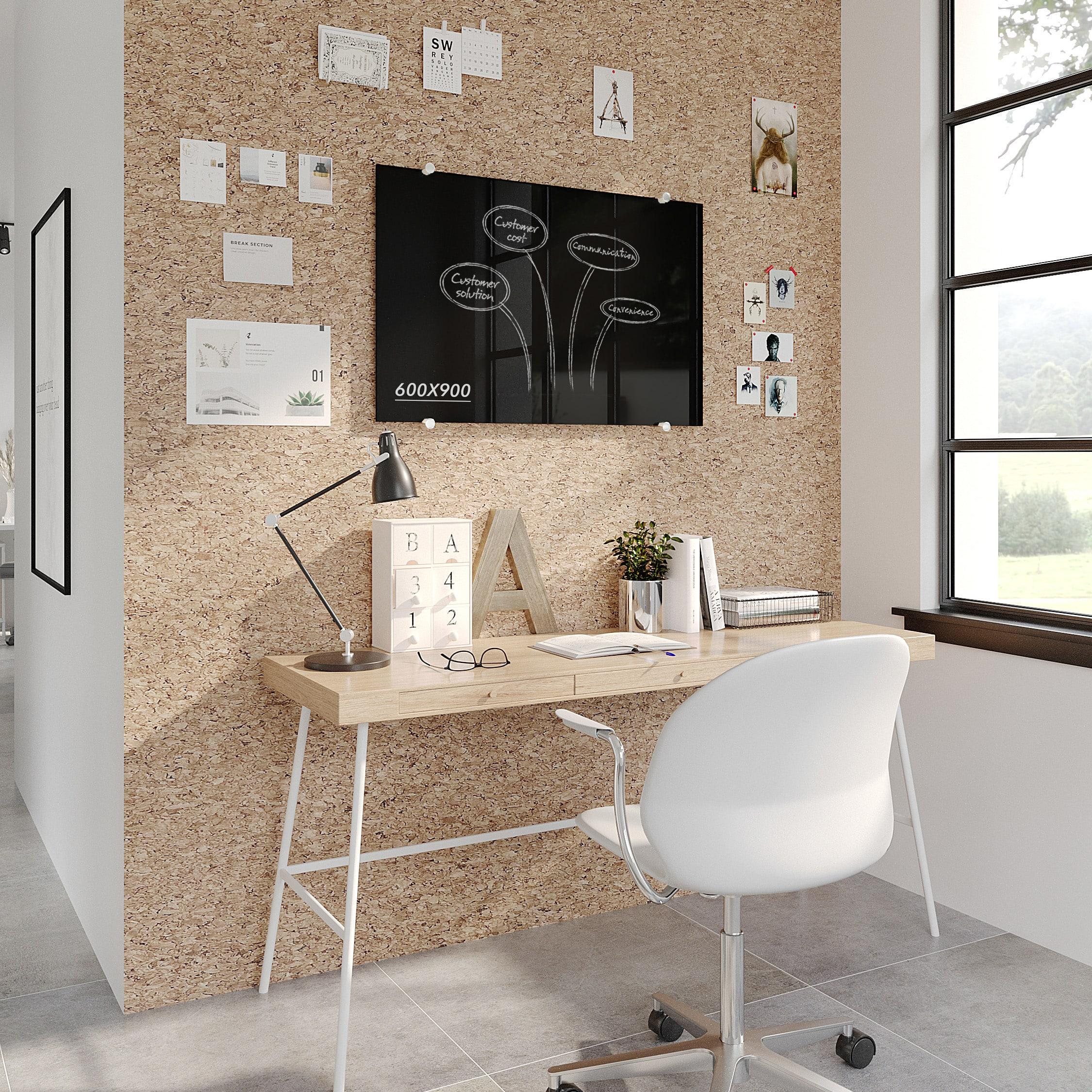 Доска стеклянная маркерная магнитная 900х600 мм - фото 1