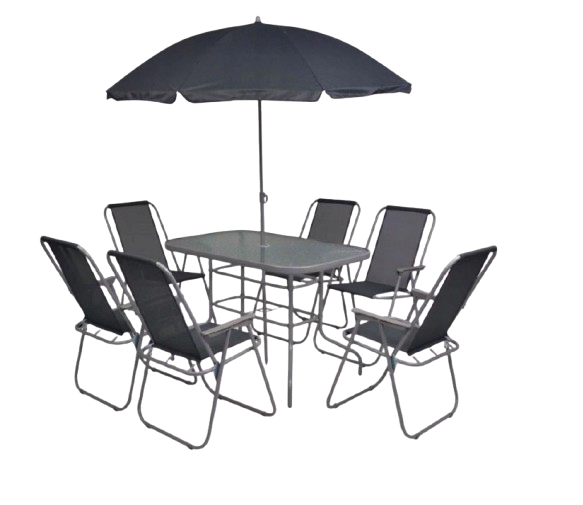 Набор садовой мебели AVKO Garden AGF3216 стол и стулья 6 шт. (25550477)