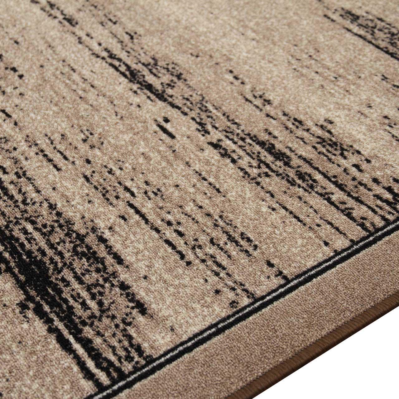 Ковер безворсовый на войлочной основе DAKARIA Print Run Санди p13 1,2x1,7 м Темно-бежевый (00-00019454) - фото 9