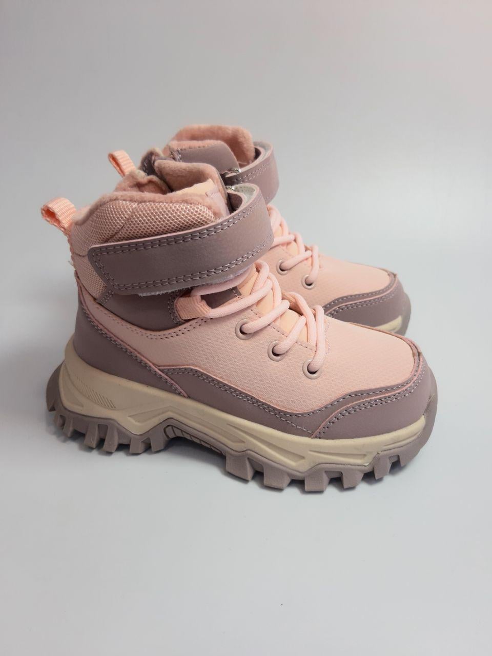 Черевики дитячі зимові Clibee для дівчинки р. 28 18,5 см Рожевий (759-5 pink)