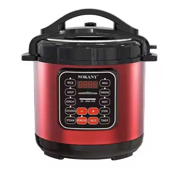 Мультиварка Sokany SK-2402-5L на 5 л Красный (SK-2402-5L) Мультиварка Sokany SK-2402-5L на 5 л Красный (SK-2402-5L)