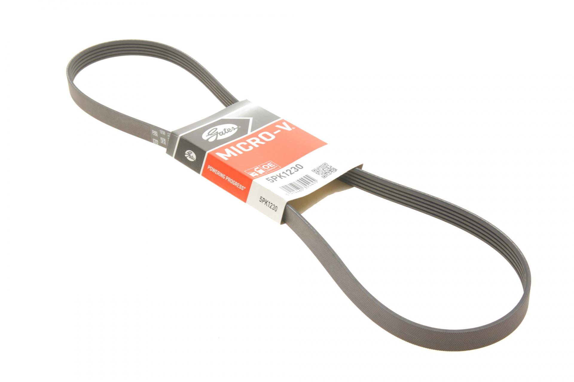 Ремінь генератора GATES для Opel Astra G 1.2i/1.4i 04-- (5PK1230)