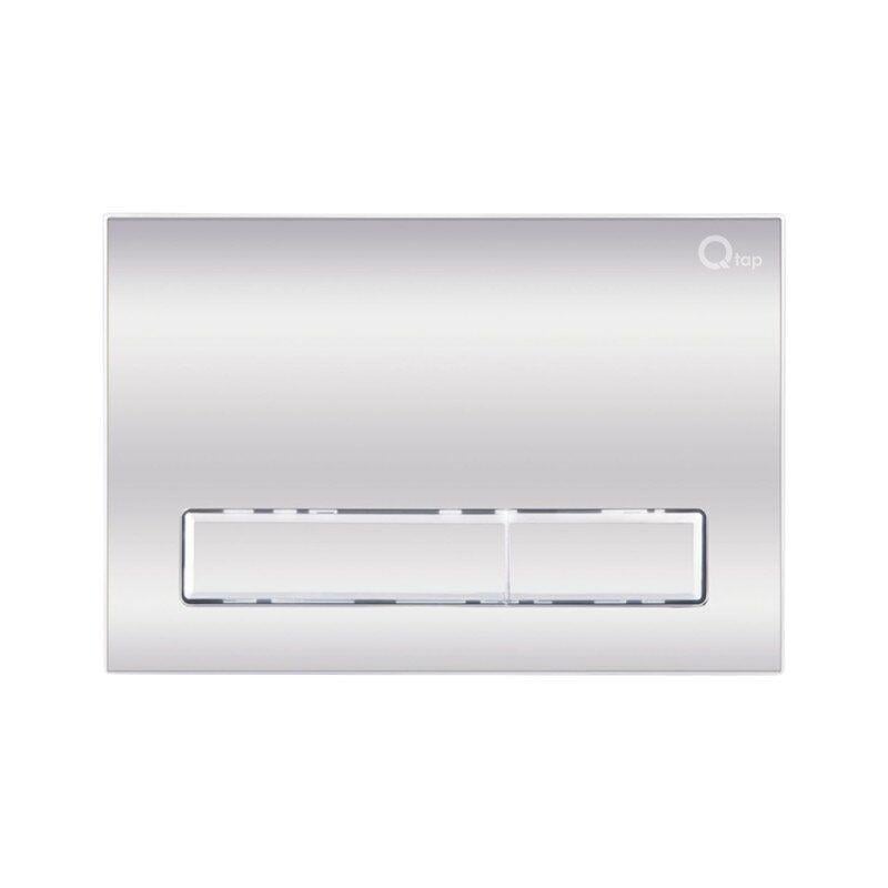Кнопка смыва Q-tap Nest QT0111M08381CRM для инсталляции глянцевая Хром (72469)
