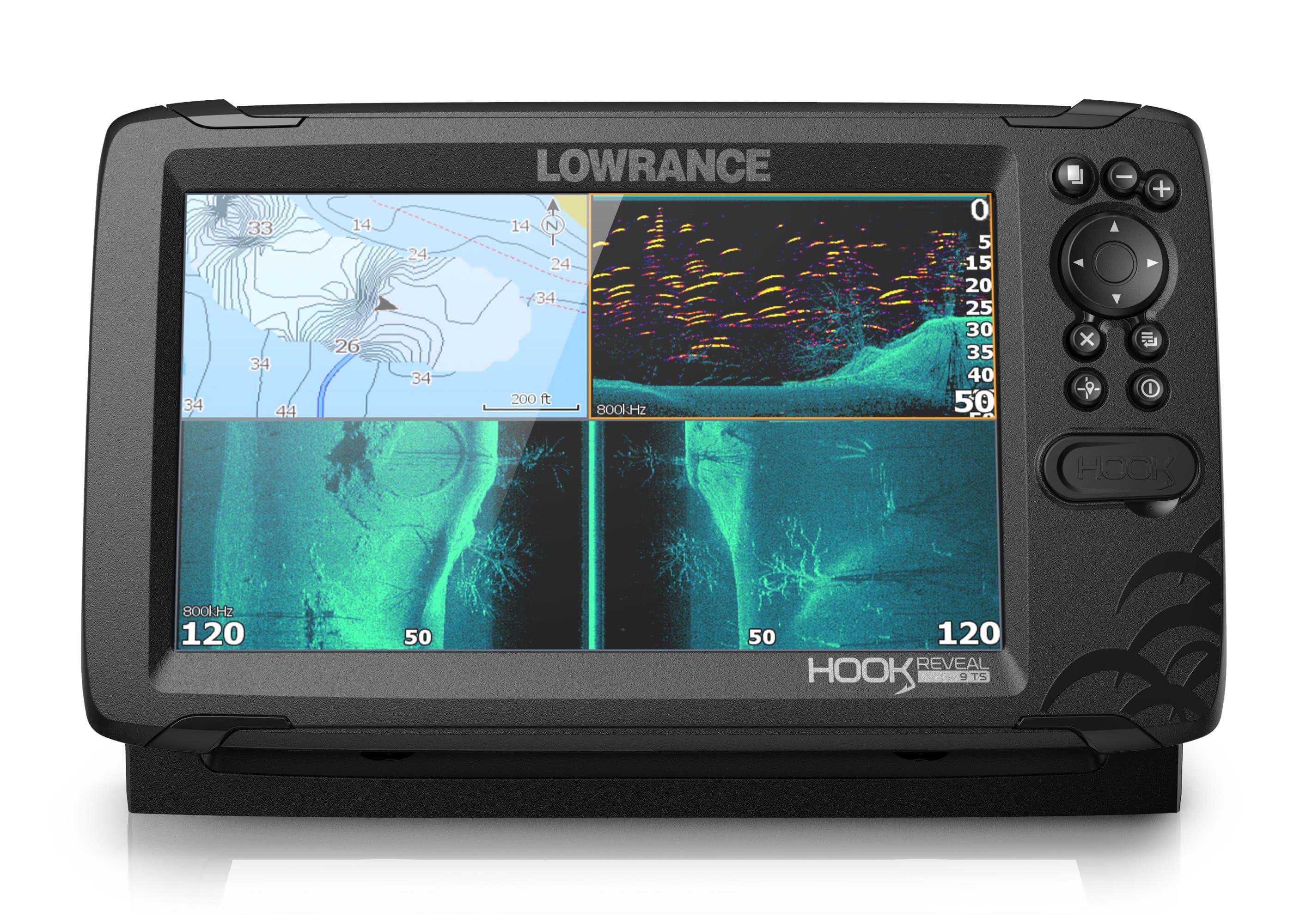 Эхолот Lowrance Hook Reveal 9 tripleshot (000-15531-001) - фото 12 Эхолот Lowrance Hook Reveal 9 tripleshot (000-15531-001) - фото 12