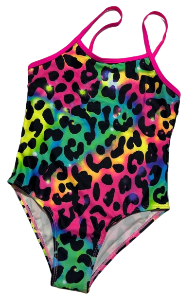 Купальник цельный для девочки Леопард 6 лет 116 см Разноцветный (1092) Купальник цельный для девочки Леопард 6 лет 116 см Разноцветный (1092)