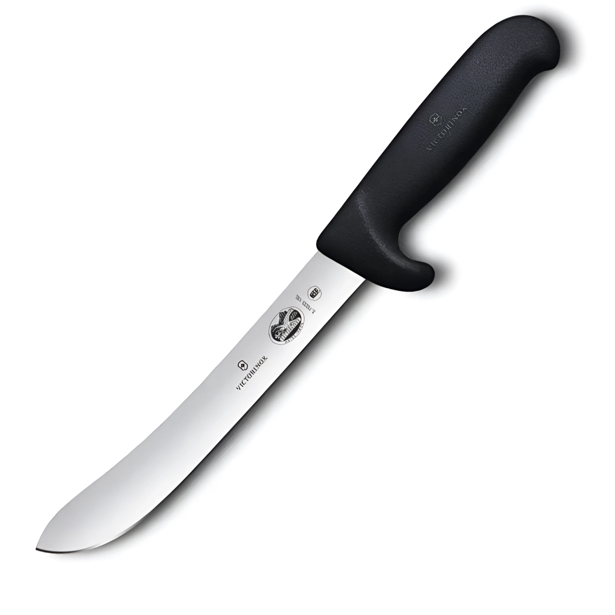 Нож для мяса Victorinox Fibrox Butcher 18 см Черный (583662)