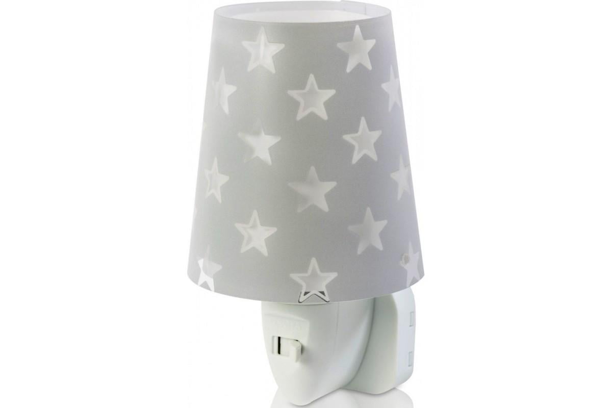 Дитячий нічник у розетку Dalber Stars 81215E Grey Дитячий нічник у розетку Dalber Stars 81215E Grey