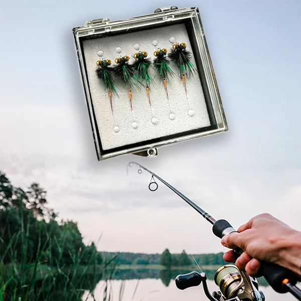 Набір мушок 5 шт. (F00044) - фото 8 Набір мушок 5 шт. (F00044) - фото 8