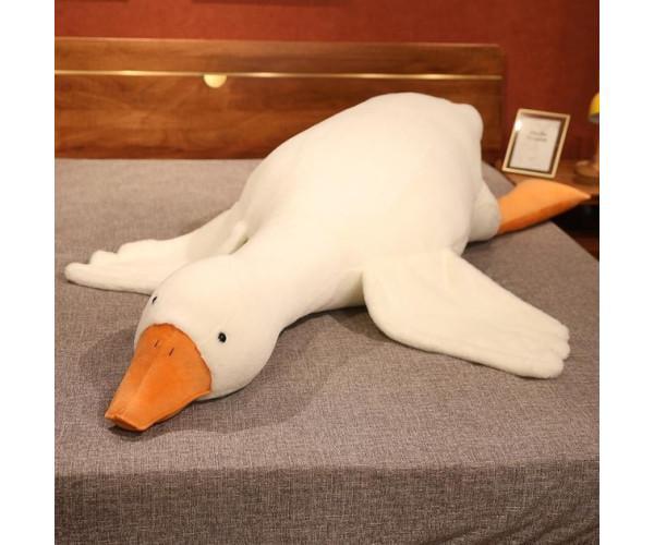 Мягкая игрушка подушка Гусь-обнимусь 190 см Белый (ftlx-1083)