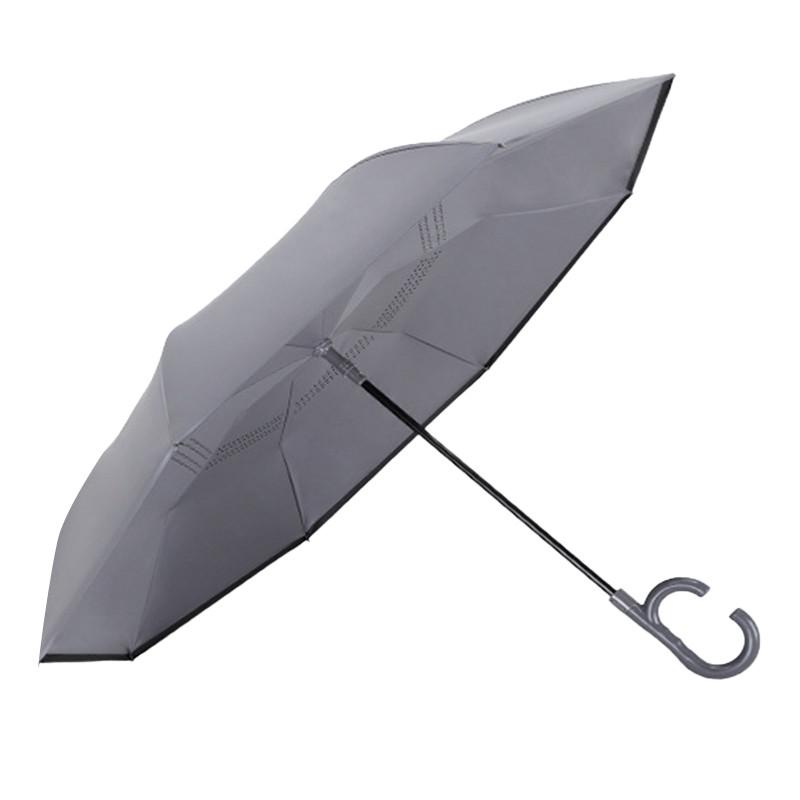 Зонтик наоборот женский Up-Brella 1166 108 см Gray (1961312245)